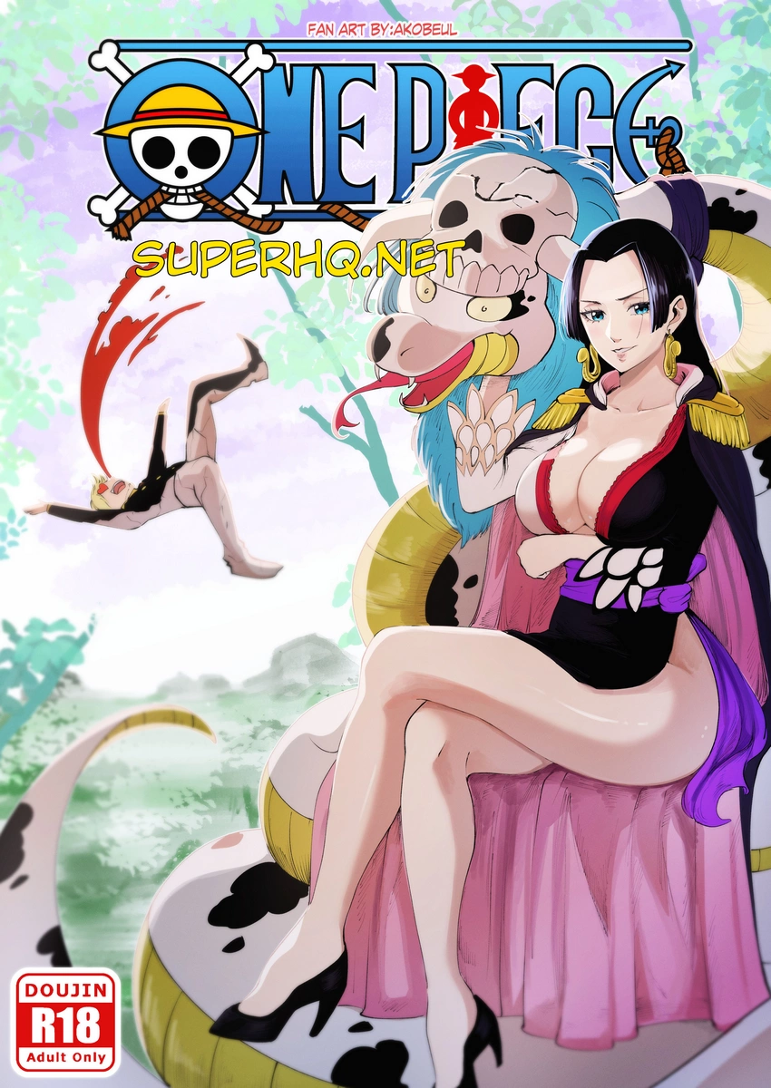 Boa Hancock transando One Piece pornô